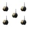 Service Caster 2'' Floor Safe Antique Hooded Twin Wheel Caster Grip Neck Stem, 5PK SCC-GN02S50D-NYU-WA-5 - alternate 1